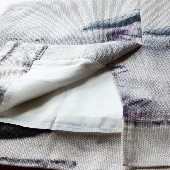 Vgt Max Mara Made in Italy Sleeveless Graphic Print Woven Fabric Midi Dress Sz M - Picture 7 of 13